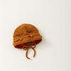 Korean-Style Hand-Knitted Wool Hat for Newborns – Warm, Windproof, and Ear-Protective for Boys and Girls.