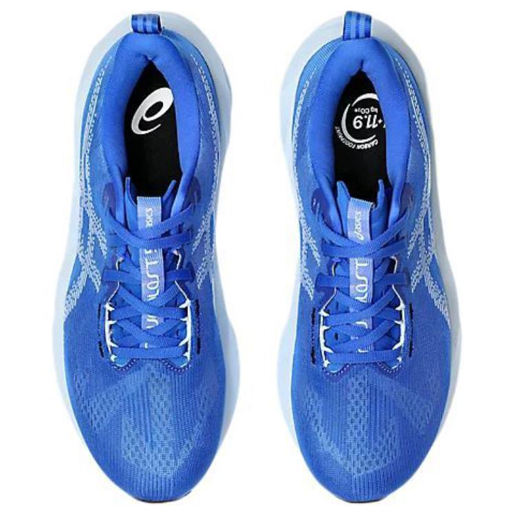 Asics Novablast 5 2E Wide Illusion Blue Men Sneakers Light-Blue 1011B975-403