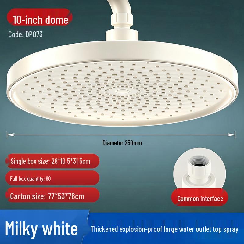 Set Booster per Soffione Doccia Pressurizzato per Bagno in Hotel e Casa