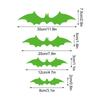 28pcs Luminous Bats Halloween Wall Decals Decoration Glow In The Dark Wall Decals 3D Scary Bats Wall Decor For Home Office