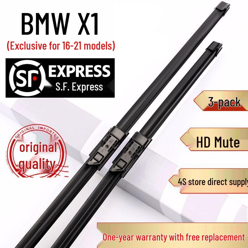 Compatible BMW X1 Original Wipers for Models 2013-2018 (19-26 inches)