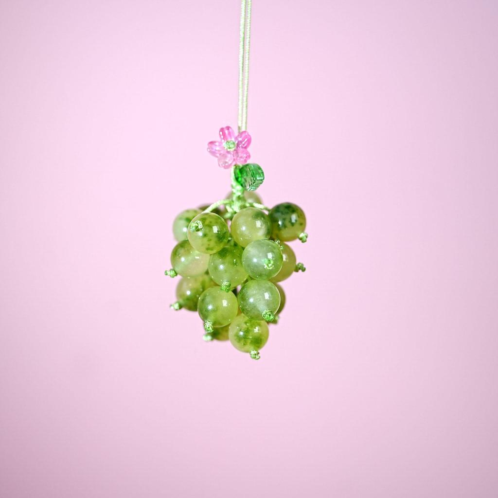 New Style Grape Chalcedony Agate Bracelet & Pendant Luxury Phone Chain