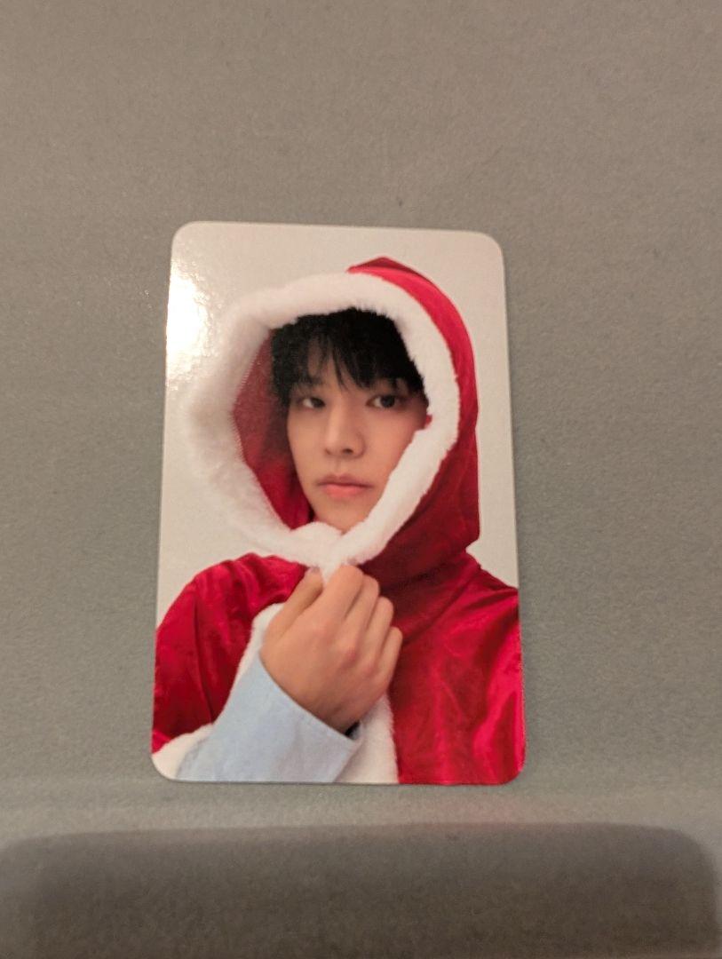 

[USED] Stray Kids HOP Collective POPUP Purchase Bonus: Santa Trading Card Seungmin