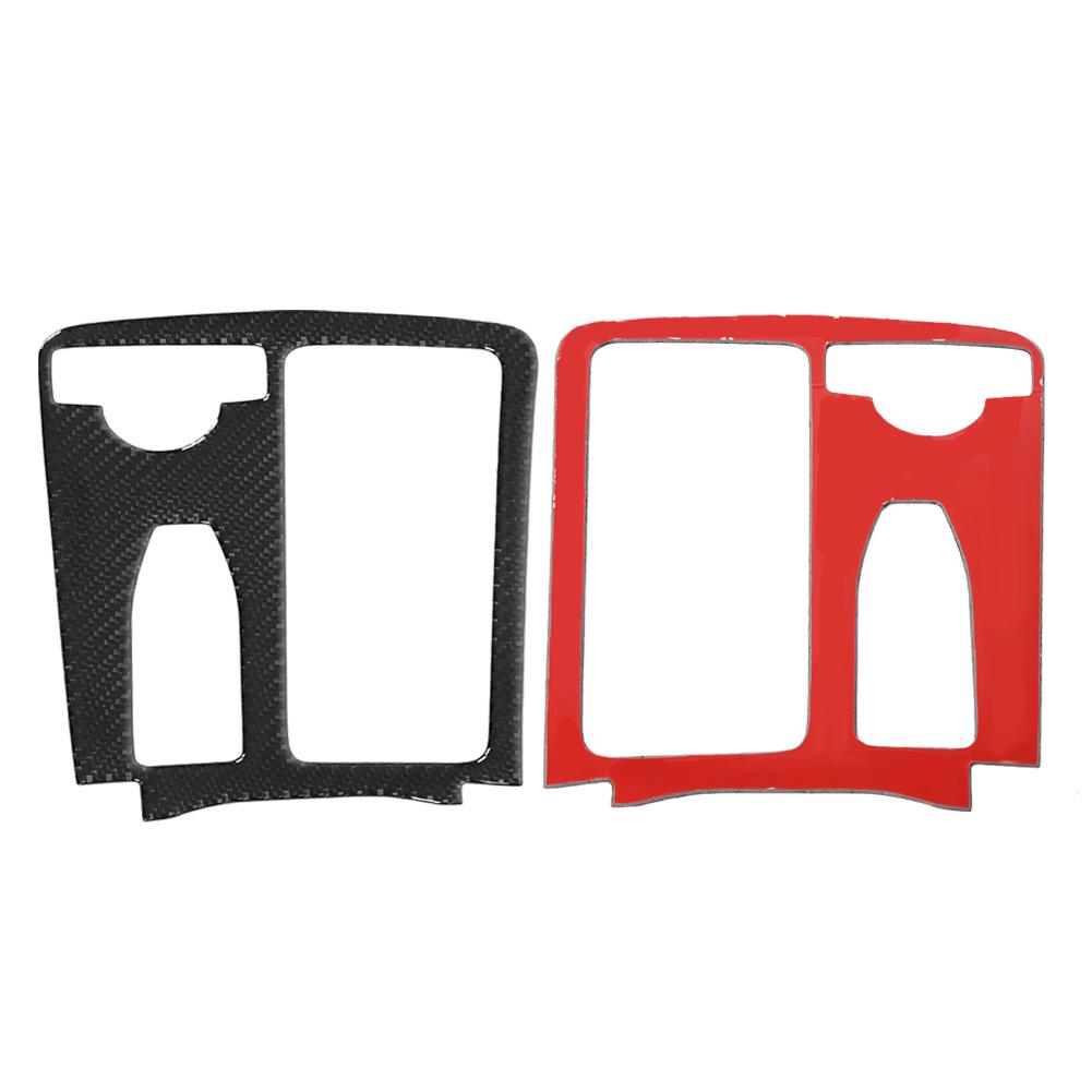 Carbon Fiber Gear Shift Panel Cover Trim for Mercedes Benz W204 W212 Classic Style