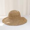 FASHION Handmade High Quality Simple 2026 NEW Sun Hat Floppy Summer Hats For Women Beach Panama Straw Dome Bucket Hat