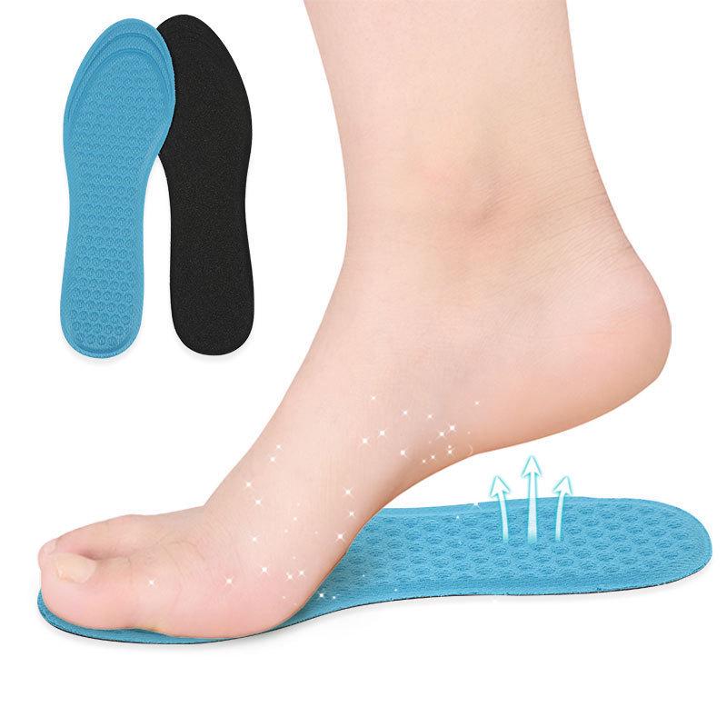 Breathable Women's Sponge Insoles: Sweat-Absorbing, Shock-Absorbing for Flats, Heels, and Casual Shoes