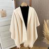 Winter Scarf For Women Cashmere Warm Solid Pashmina Blanket Wraps Female Thick Soft Bufanda Tassel Shawl Wrap Poncho Echarpe