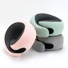 Portable Adjustable Travel Neck Pillow Memory Foam U-shaped Pillow Snail Style Travel Neck Support Soft Noon Break Sleep Pillow