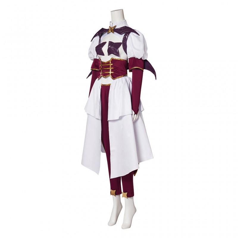 Magical Girl Cosplay Costume Hiiragi Miritana Battle Uniform Anime Roleplay Outfit