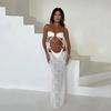1011 new European and American bikini sexy lace bikini split women's swimsuit swimsuit women's three-piece set