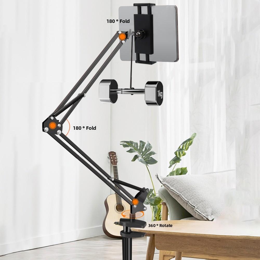 360° Rotating Bed Tablet Stand Universal Tablet Phone Holder  Mobile Accessories