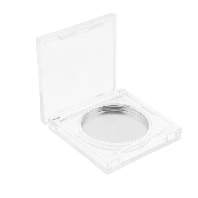 

Square Perfume Cream Box Blusher Highlight Concealer Empty Case With Aluminum Plate Plastic Cosmetic Container Clear Makeup Case