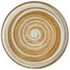 Japanese Ceramic Tableware, Retro Clay Circular Plate, Restaurant Commercial Western Dish Steak Plate Household Dish Flat Plate