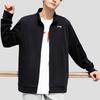 Li Ning Stand Collar Loose Jacket Men Jackets Black AWDRB23-1