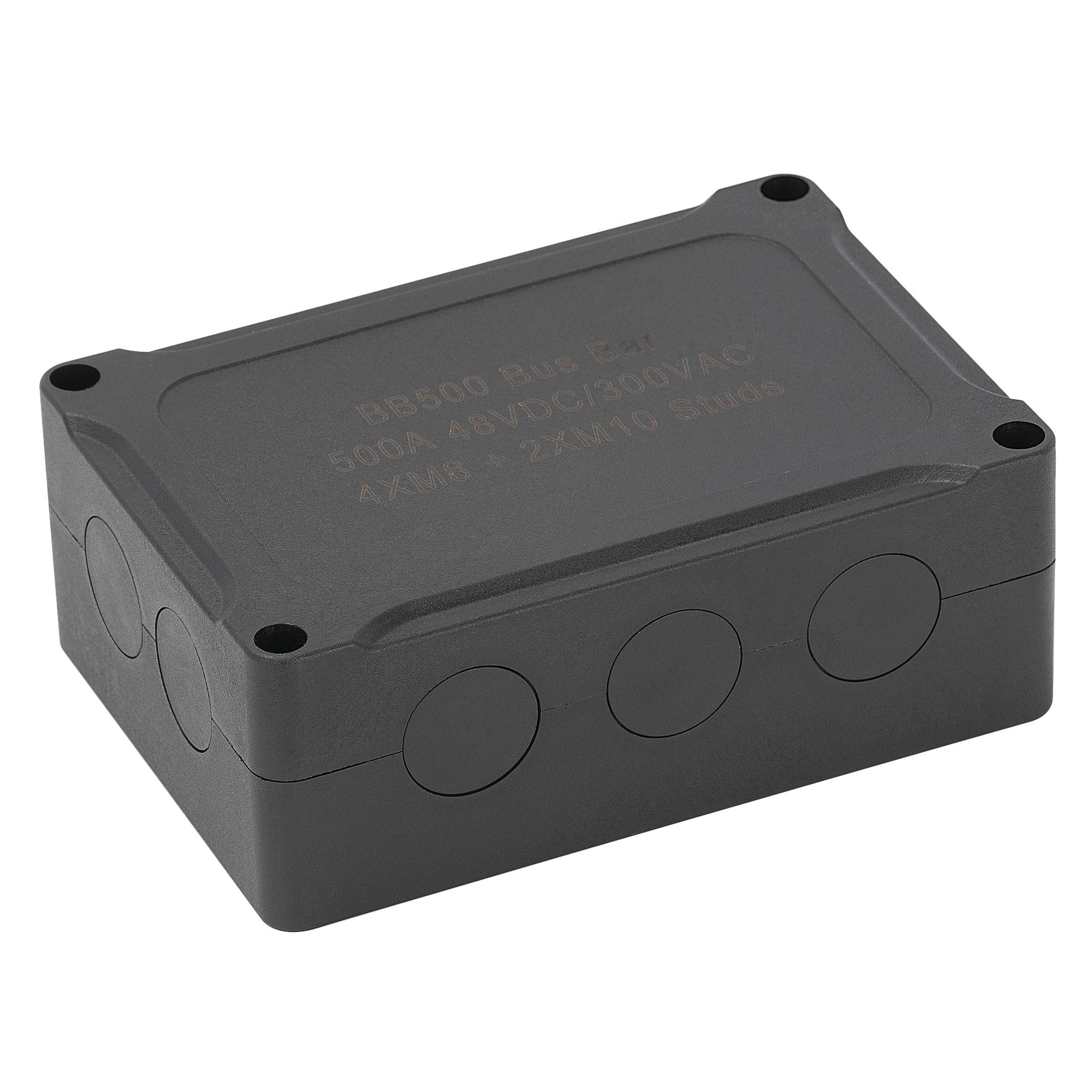 

DaierTek 500A морской шинный бар 48 В автомобильный распределительный блок питания большой ток 6 шпилек с красно-черной пластиковой крышкой для автомобиля