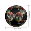 Cristiano Ronaldo Size5 Soccer Ball, Colorful, Suitable for All Ages, Machine-stitched, PVC Material, Competition Grade,durable and High Bounce