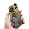 The new graffiti English is suitable for iphone17 mobile phone case Apple 16promax/15 anti-drop 14pro13 Europe and America