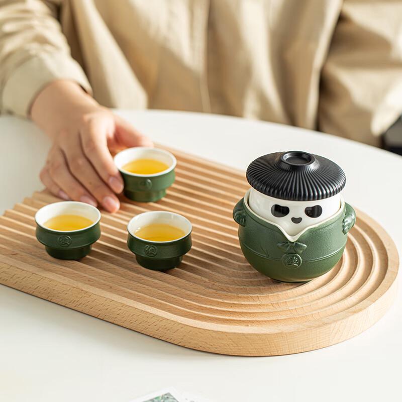 Panda Portable Tea Cup Set