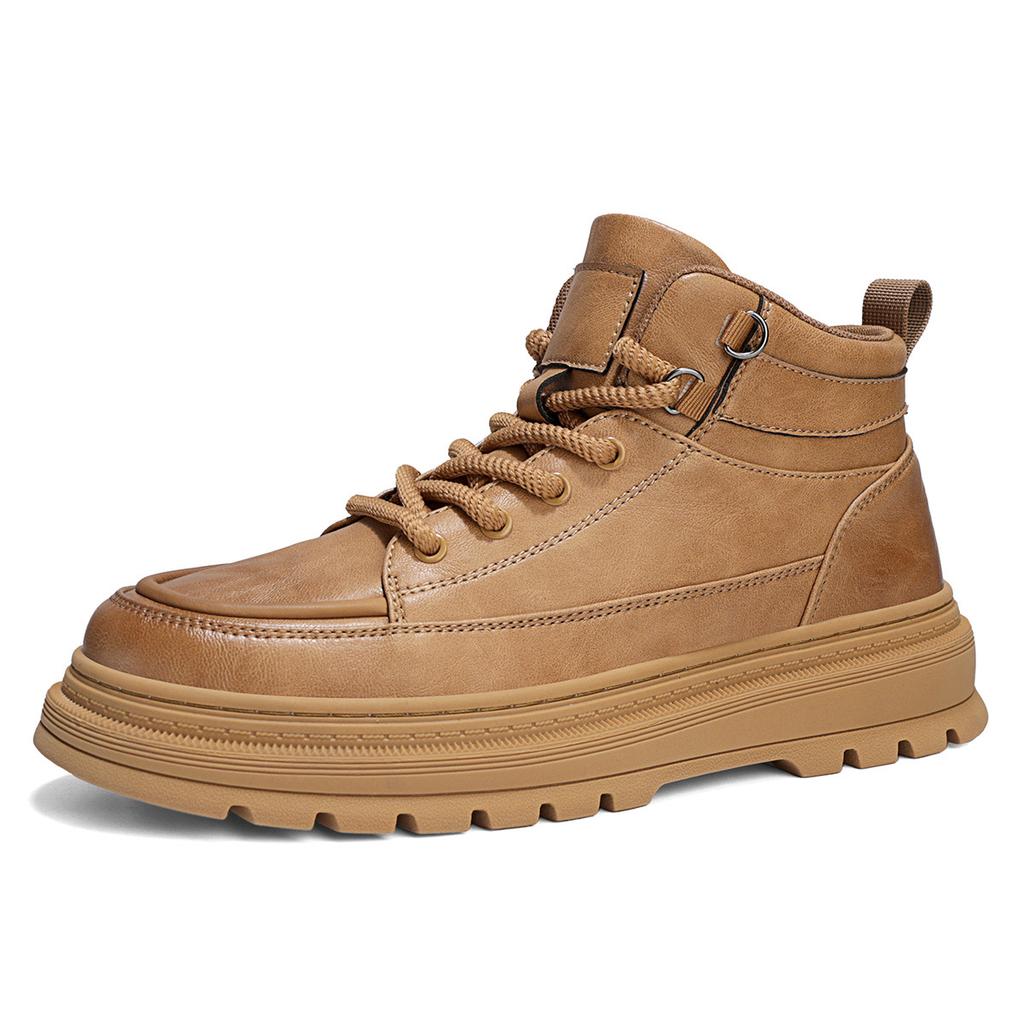 Autumn and winter high-top Martin boots new retro short boots British style outdoor wear-resistant shoes
