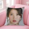 Pillowcase Toon Gift Cushion Cover Bedroom Home Sofa Chair Seat Decor Pillow Case Korean Singer Lee Ji Eun Iu