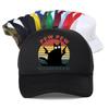 Pew Pew Madafakas Cartoon Doppelpistolen Katze Netz Truckerhut Unisex Damen Lustige Baseball Snapback Kappe