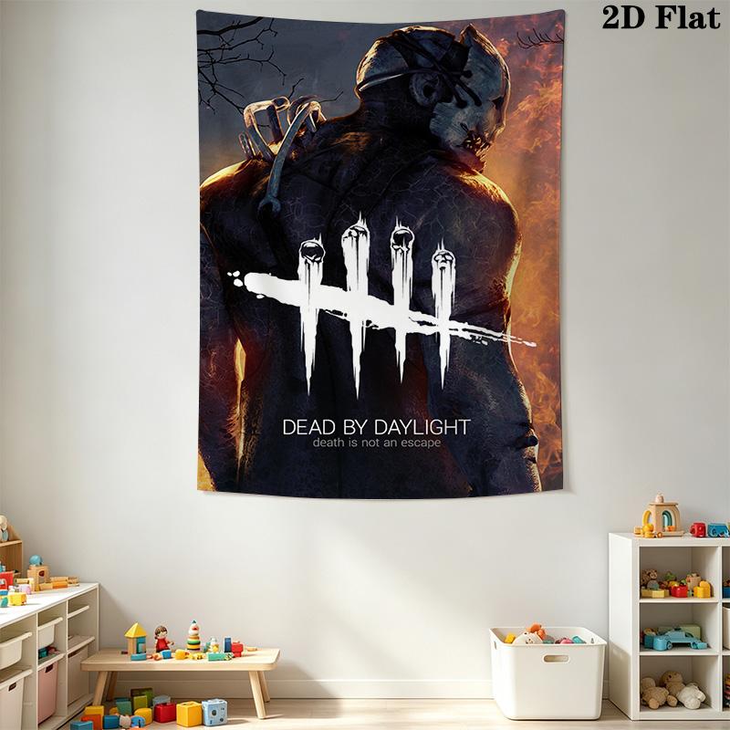 Dead Daylight Nightmarish Edition Tapestry Tapestry Fashion Print Wallmounted Background Cloth Wall Decoration Atmospheric Background Cloth