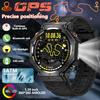 2026 New Built-in GPS Men Smartwatch 3ATM Waterproof LED Flashlight 100+Sport Mode 1.39-Inch High-Definition Screen Smartwatch