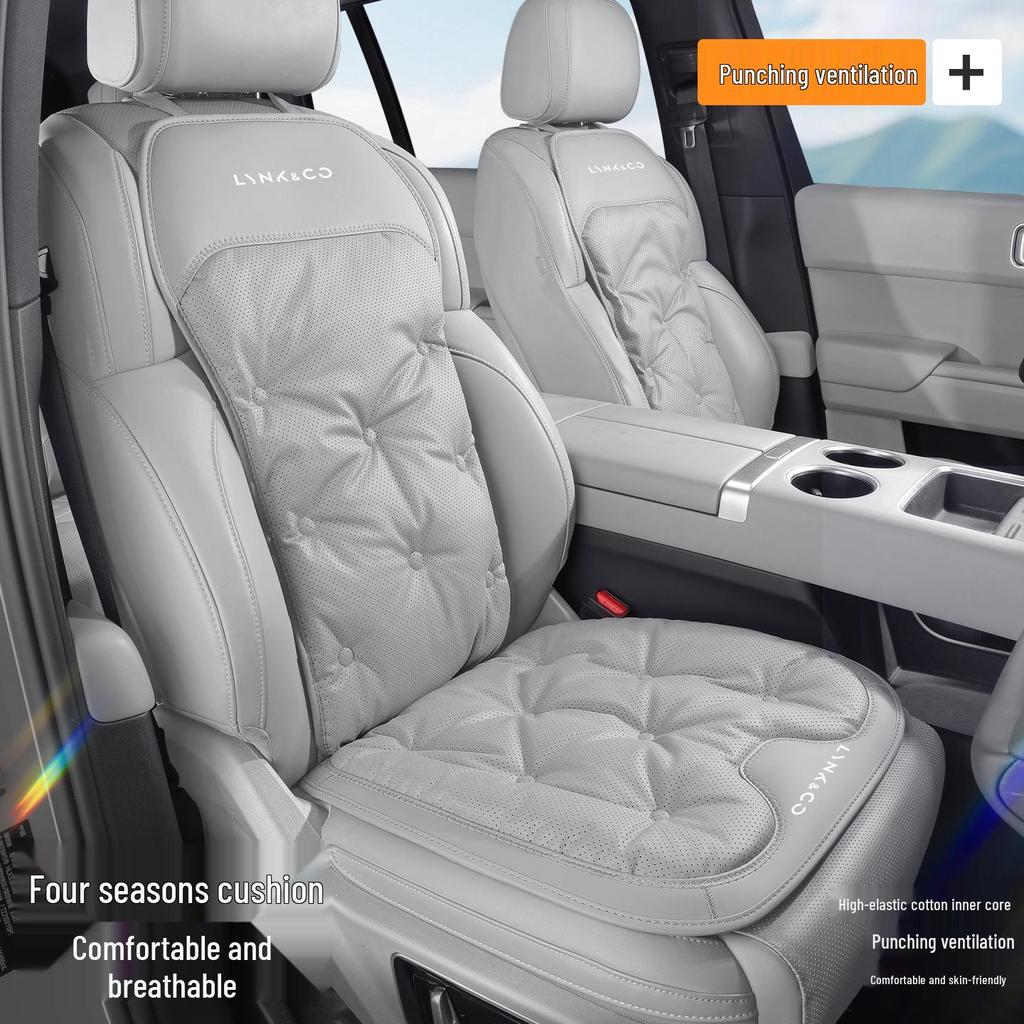 Lynk & Co Car Seat Cushion: Breathable, Universal Pad for Models 01/02/03/05/06/08/09, All Seasons