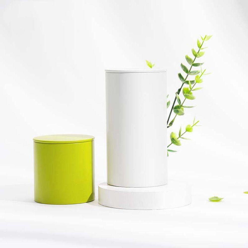 Round 1Pcs Sealed Candy Gift Case Eco-friendly Tea Box Tea Container Tea Can Tea Packaging Jar