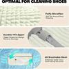 360° Deep Cleaning Shoe Washing Machine Bag: Reusable Laundry and Dryer Shoe Bags for Sneakers, Tennis Shoes, Fits Most Types