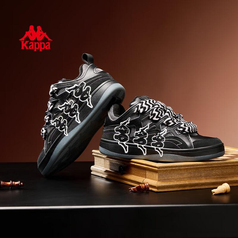 Kappa Elevated Platform Mid-Top Sneakers