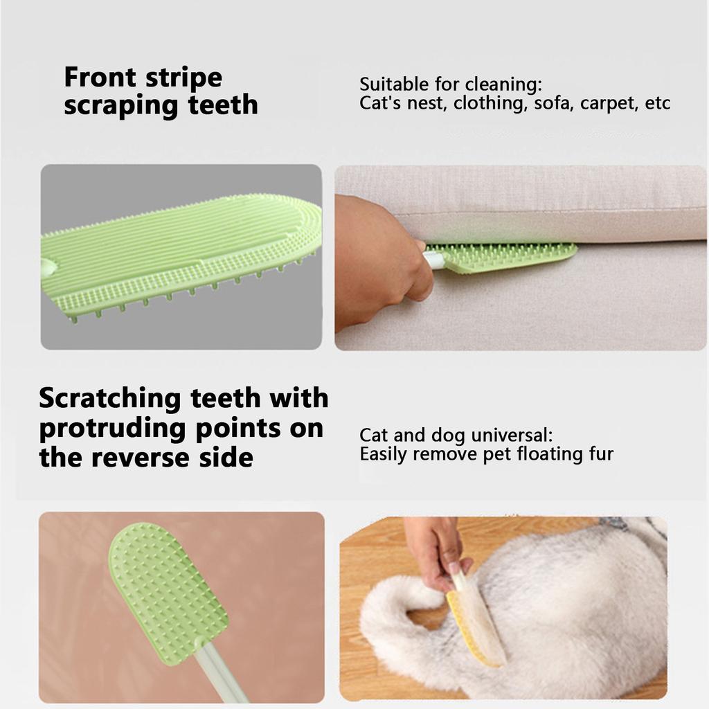 Tongue Comb, Celery Tongue Comb, Tongue Brush, Celerypets Tongue Comb, Pet Ice Cream Massage Comb, Pet Grooming Brush, Easily R