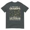 Im A Dad Grandpa And Veteran Fathers Day American Flag TShirt