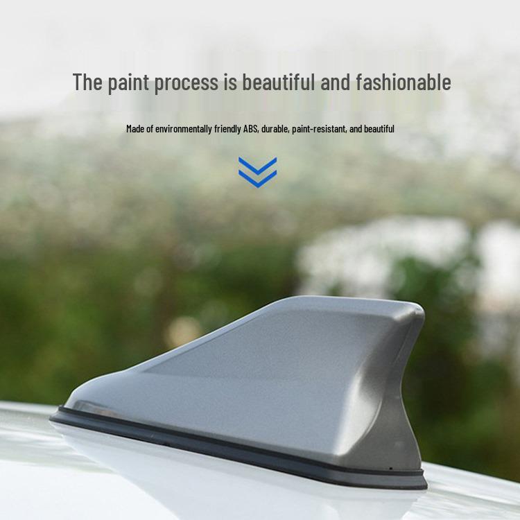 Second Gen Shark Fin Roof Antenna: FM/AM Signal, Punch-Free Installation