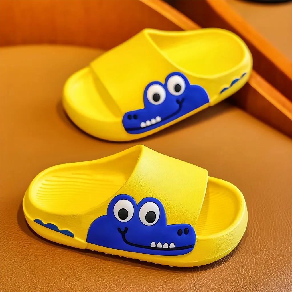 Children's Sandals Summer New Dinosaur Girls' Shoes Home Children's Slippers Comfortable Boys' Shoes Anti Slip Women's Slippers