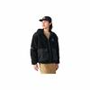 Adidas Originals Logo Patch Hooded Sherpa Fleece Jacket Unisex Black