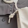 Faux-Leder-Knotenhenkel Schultertasche für Damen Mode Crossbody Handtasche Lässiger Alltagsgebrauch