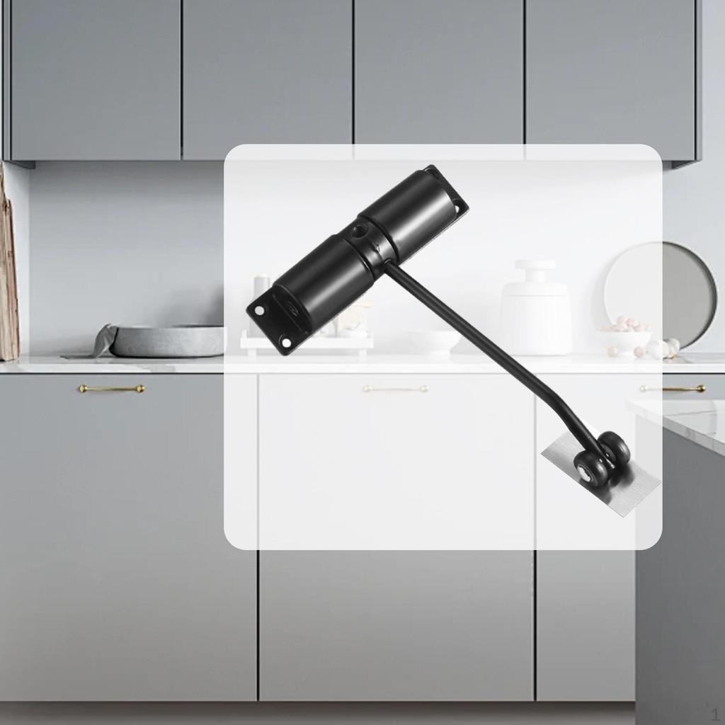 Automatic Door Closer Easy Installation Adjustable for Commercial Residential Garage