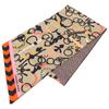 Hermes [Excellent Condition] 093267S 04 Mors Et Tresses Silk Maxi Twilly Cut Scarf Beige/Black/Rose VifUsed