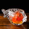 Transparent Pufferfish-shaped Glass Cup Thick Wine Glass Drinkware Fish-shaped Glass  Home Bar