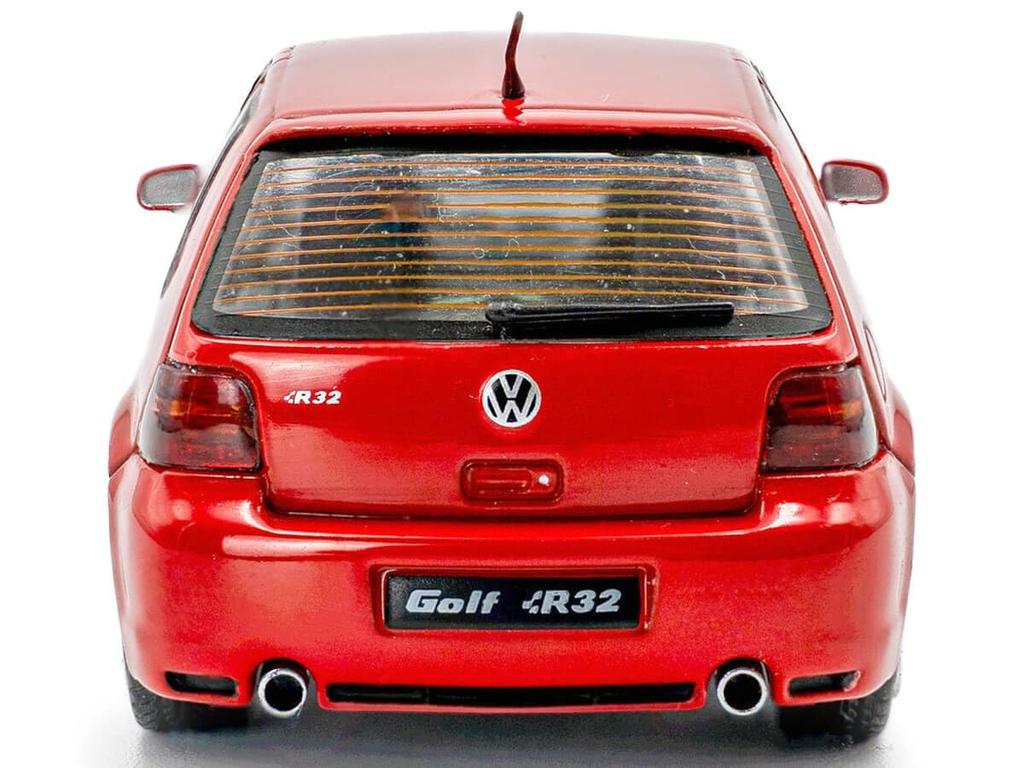 SOLID O 1/43 Scale Volkswagen Golf IV R32 2003 (Red) Finished Product S4313604