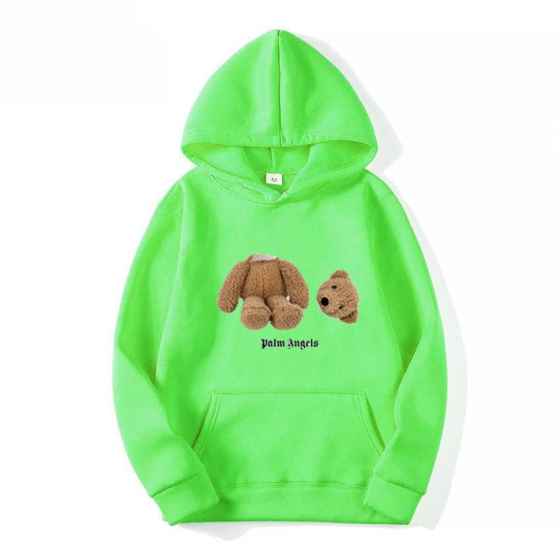 Pulovere Mâneci Lungi Unisex Urs Înger Imprimeu Ursuleț de Pluș Cuplu Hanorac Pulover