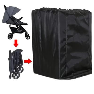 Handheld Stroller Protective Cover Bag Wear-resistant Oxford Cloth Large Space Baby Stroller Storage Pouch