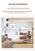 E27 Dual-Screen 360° WiFi Home Surveillance Bulb Camera, Full HD Color