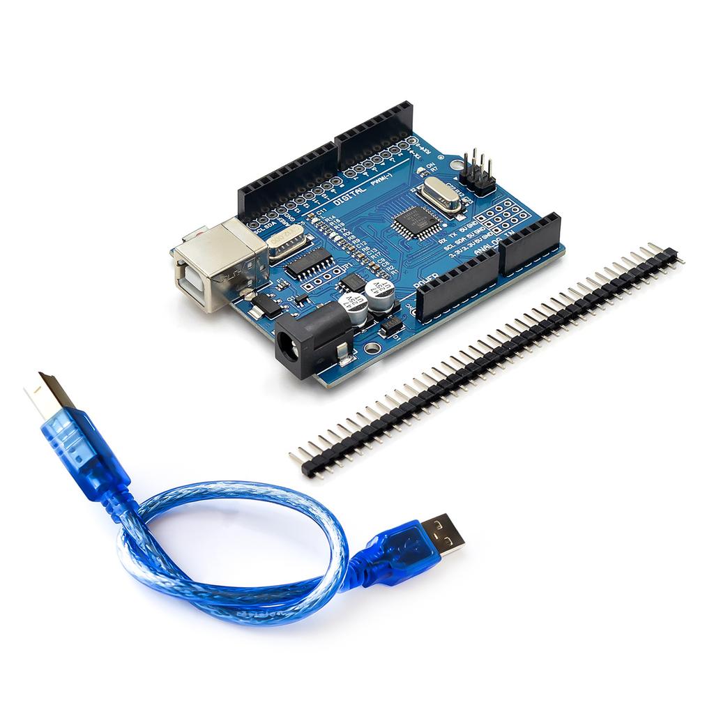 1/5/10/30Pcs Improved Enhanced UNO R3 Development Board with ATmega328PB Microcontroller Chip Blue PCB Main Controller Board