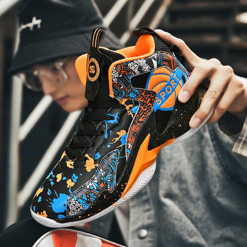 

Boys shoes summer boots new children s basketball shoes mesh boys sports shoes middle and older children s running shoes leather 45