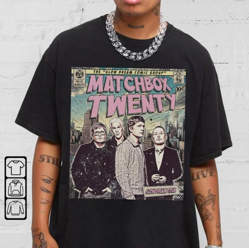 

Vintage Matchbox 20 Shirt Tour Concert Band T-Shirt All Sizes S-5Xl Unisex T-Shirt S