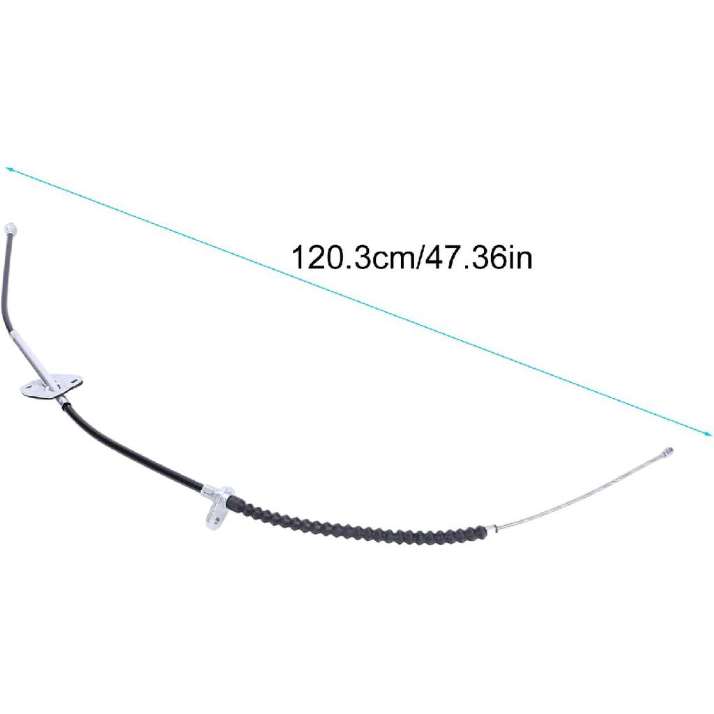 Front Parking Brake Cable Assembly fit for Nissan D21 720 Pickup 1986 1987 1988 1989 1990 1991 1992 1993 1994 1995 1996 1997 Replaces