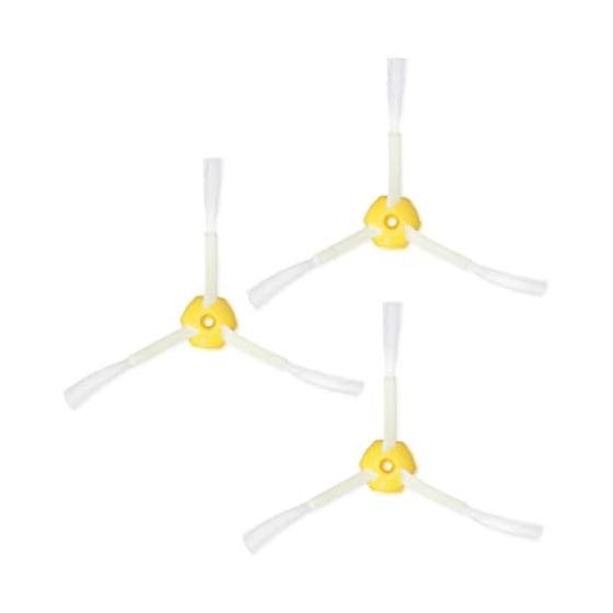 Kwmobile Replacement Edge Brush Set - Compatible with iRobot Roomba 800/900 Series - Vacuum Cleaner Goods 3x Edge Brush Compatible with Roomba