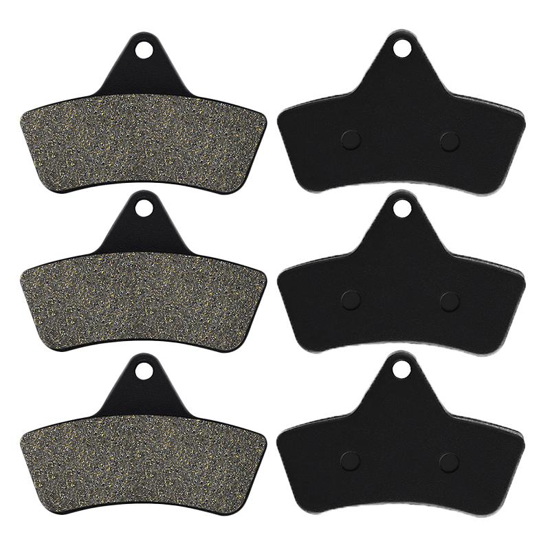 Motorcycle Front or Rear Brake Pads for Arctic Cat 250 300 375 400 454 Bearcat 500 650 H1 Auto Utility 2x4 4x4 1996-2007